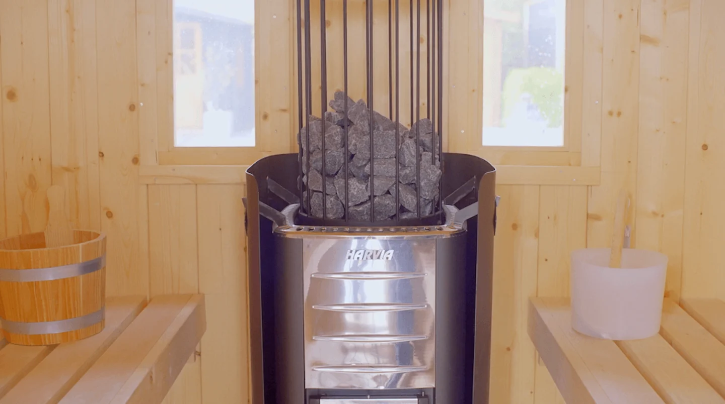 houtkachel voor sauna