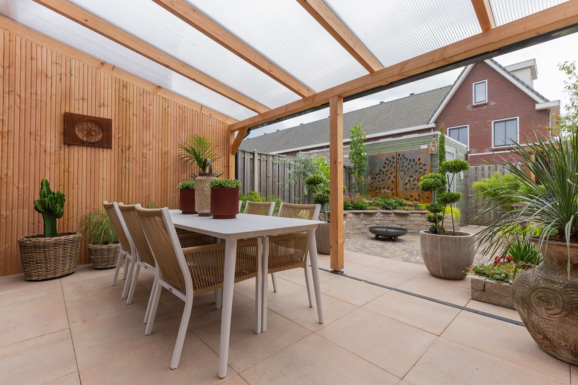 Tuintegel Infinity Stones Multicolor 60x60x4cm - Gardenlux