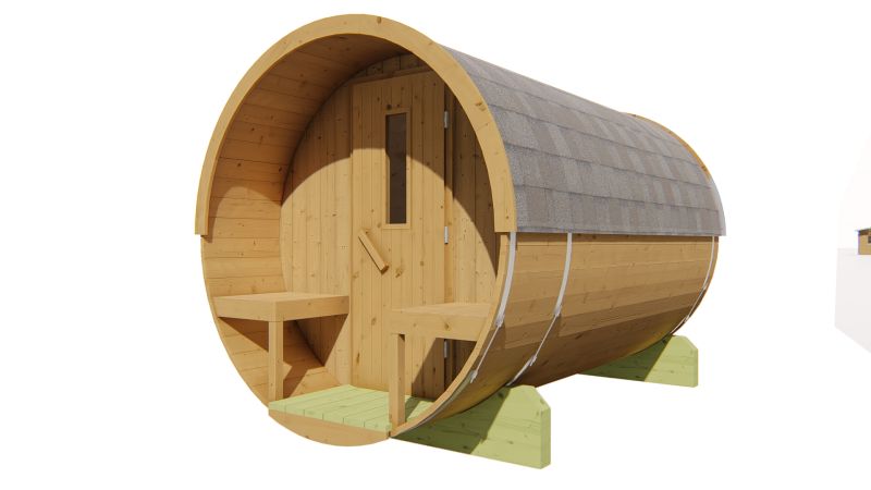 Saunabarrel thermowood