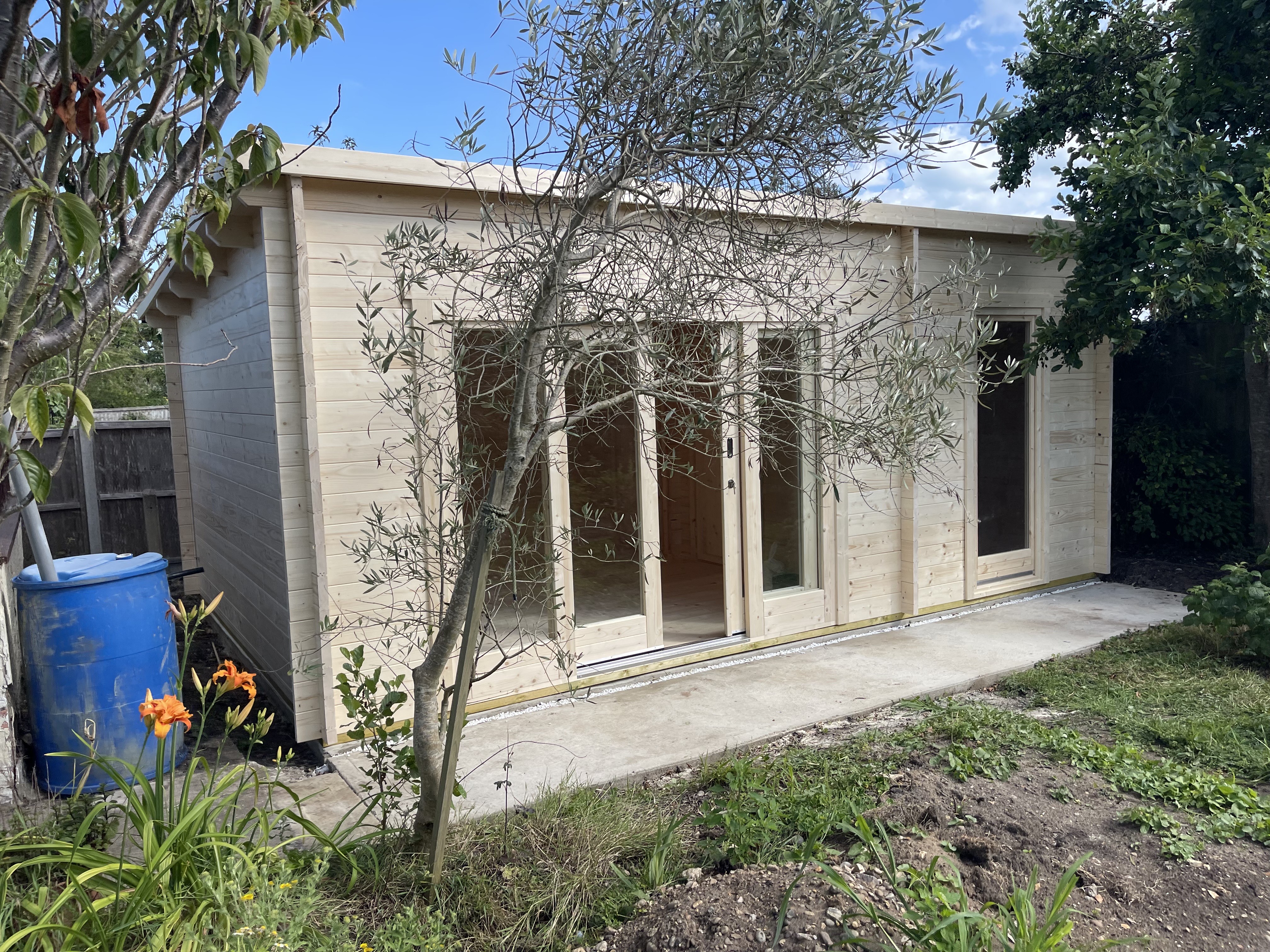 Bespoke Log Cabin Install Philip