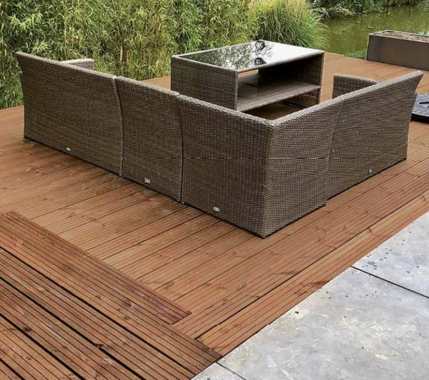 nobifix vlonderplank bruin geimpregneerd