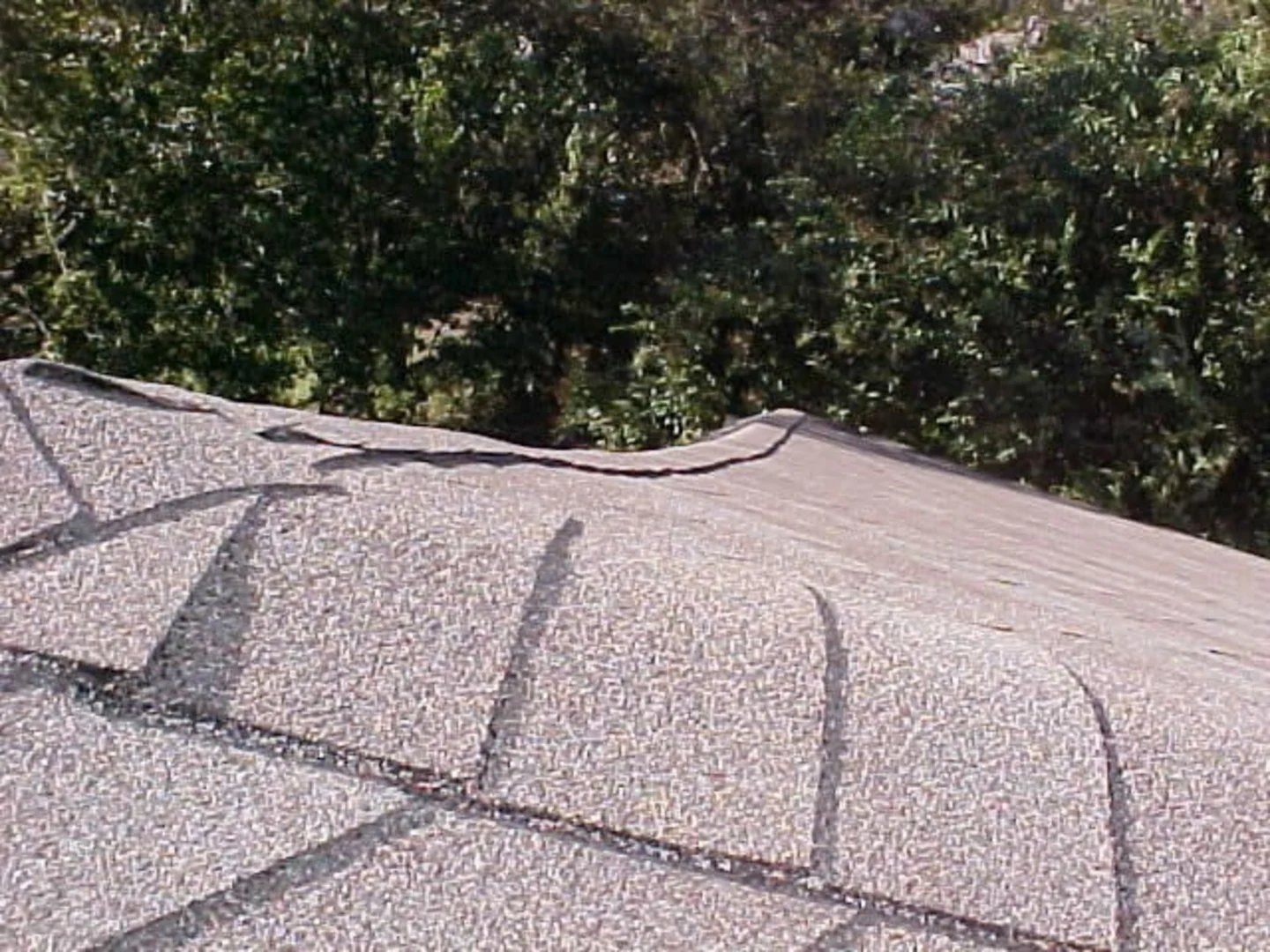 Sagging roof