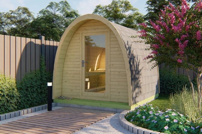 sauna pods