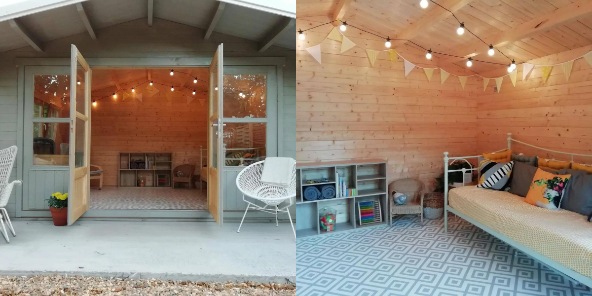 Summer house interior idea