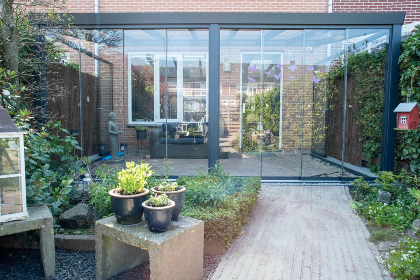 Aanbouw veranda Aluminium Overkapping