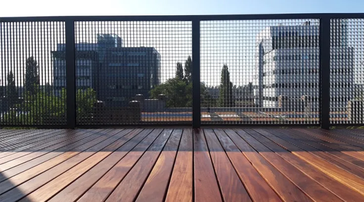 Terrasse sur balcon