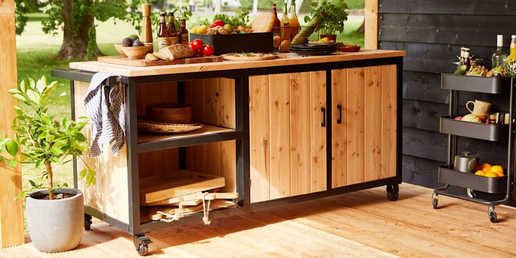 create your own outdoor kitchen