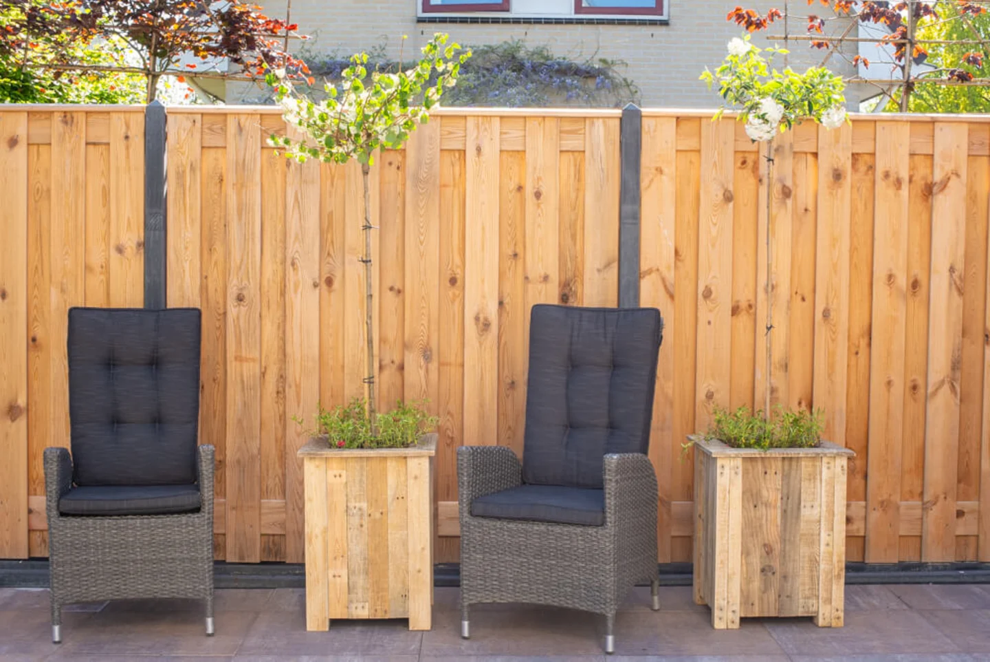 Plantenbak Van Pallets