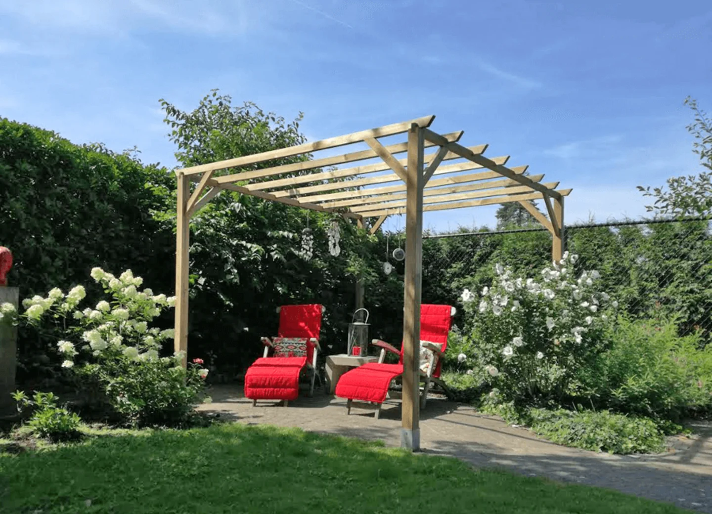 prefab geimpregneerde grenen pergola