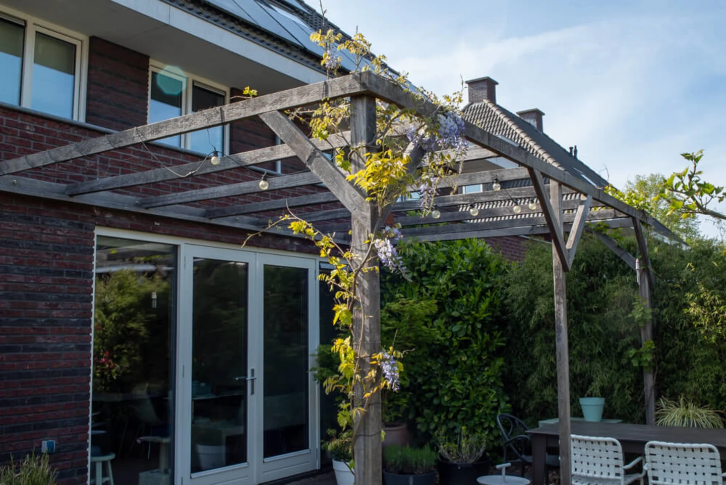 Pergola aanbouw Schaaphek Dak