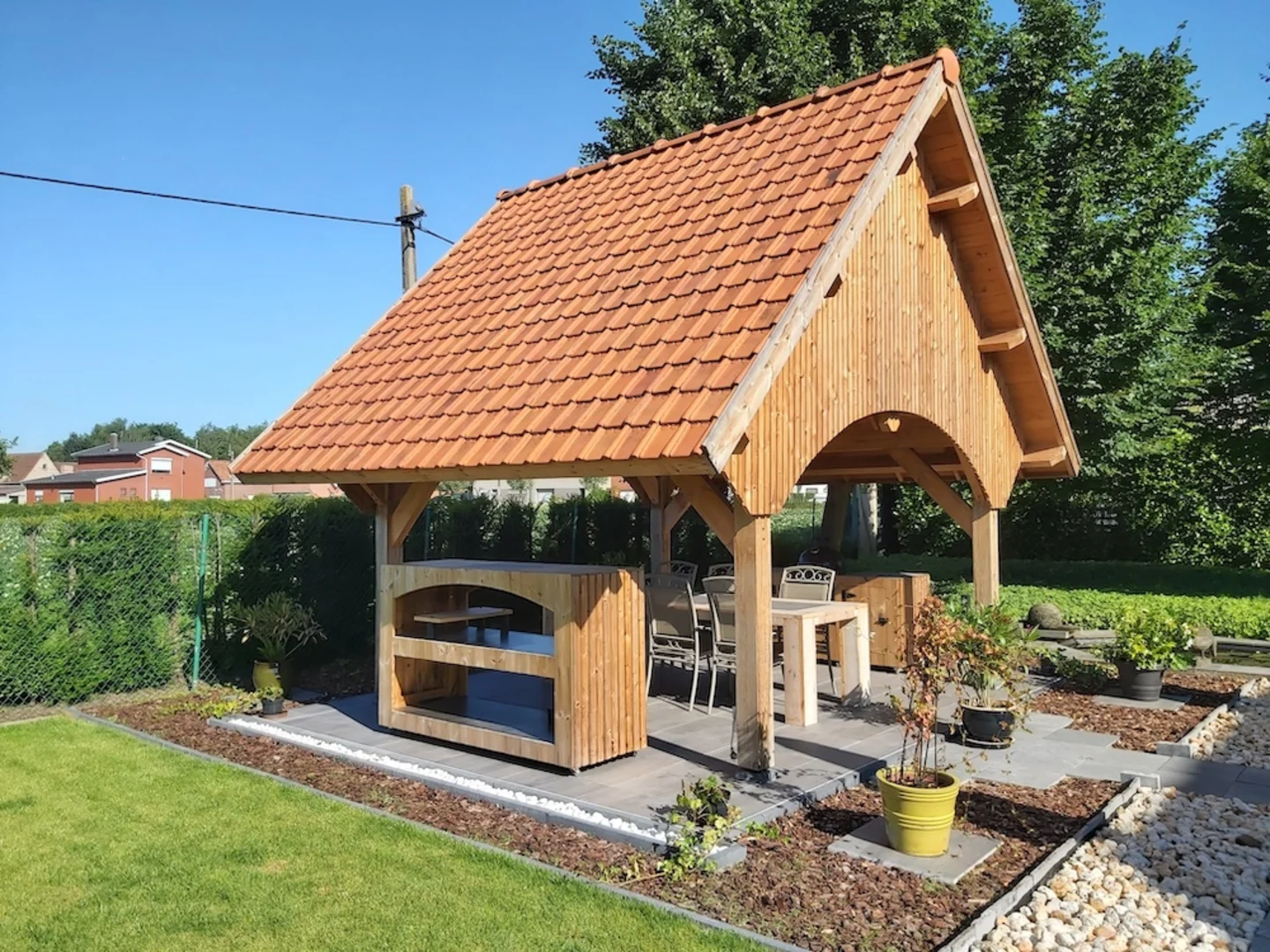 Gevelbekleding dubbele-rhombus-thermisch-gemodificeerd-grenen