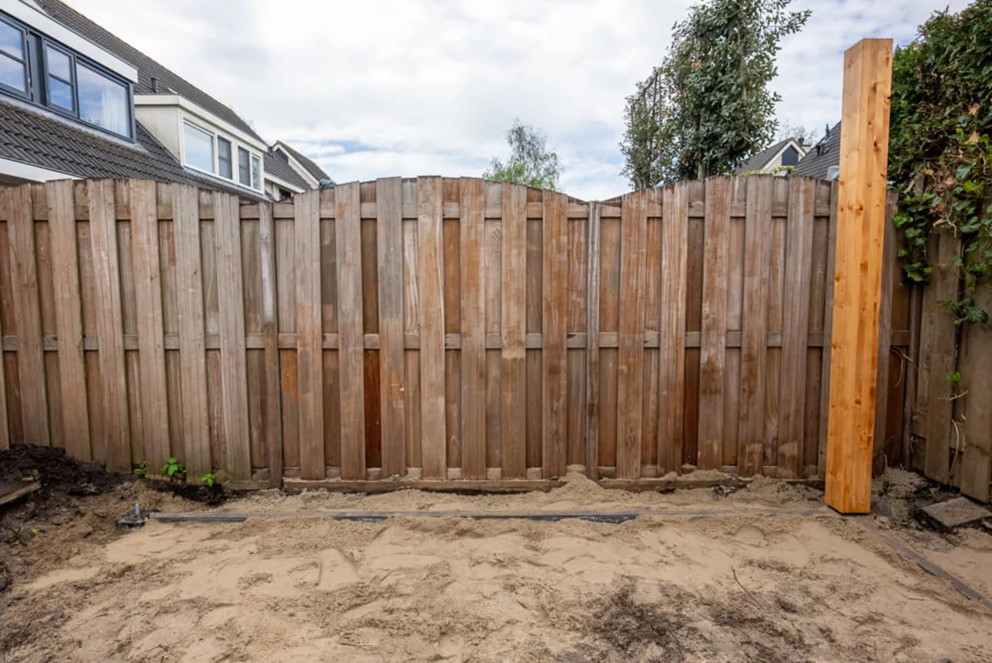 Betonpoeren Plaatsen En Stellen