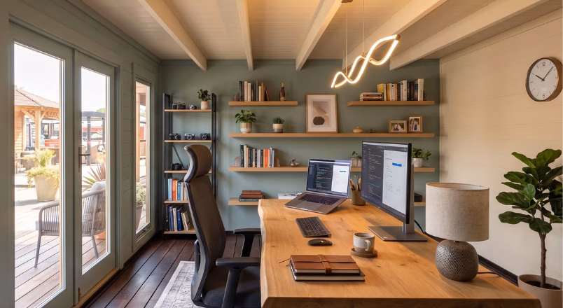 garden office side 2