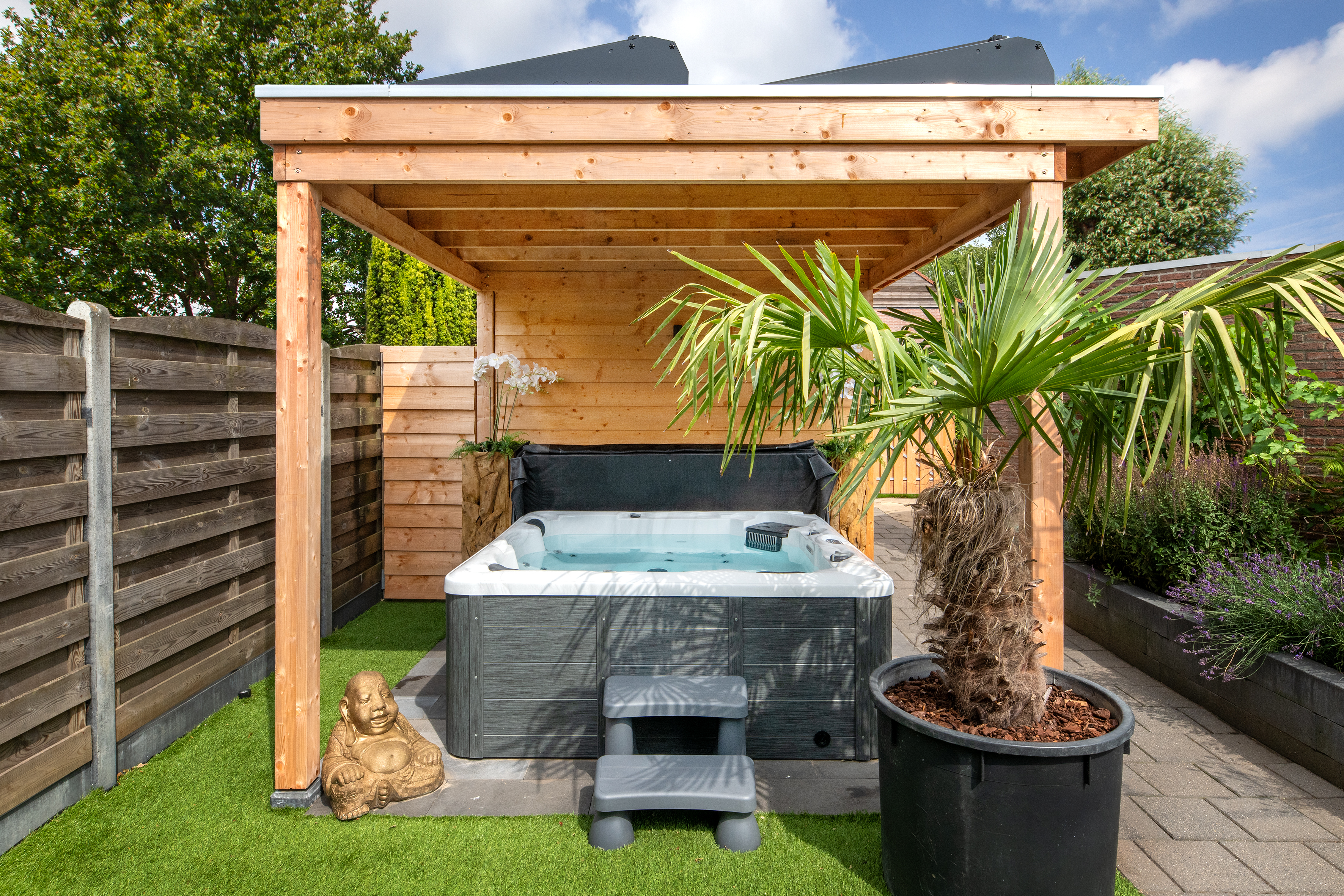 spa sfeer bubbelbad maxicuzzi