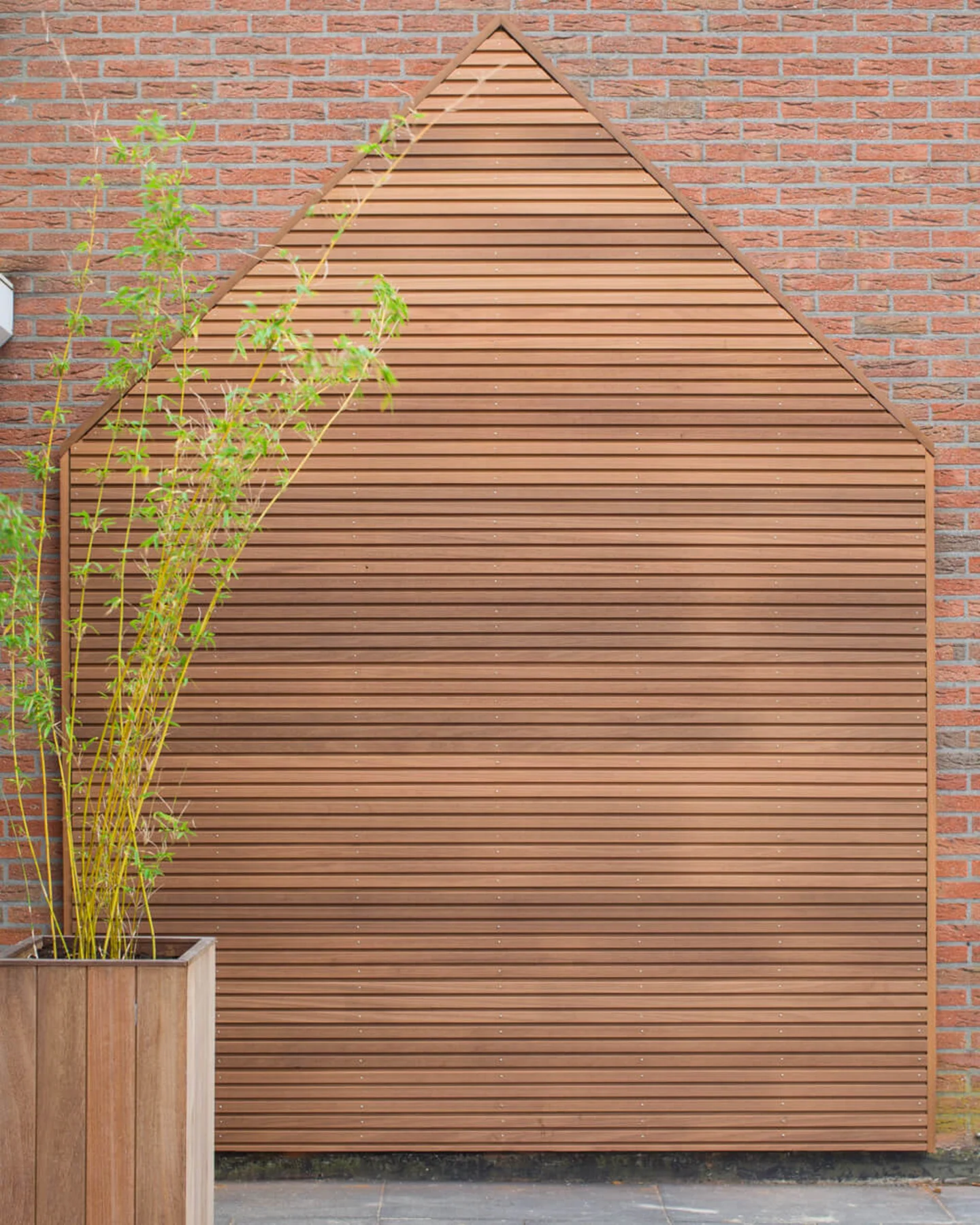 Ayous gevel hout