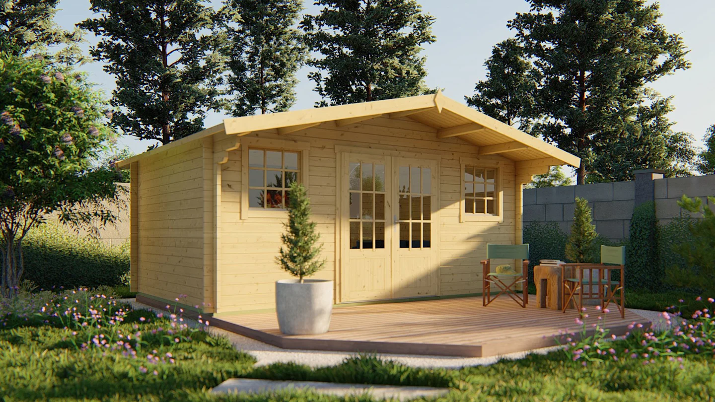 karen log cabin