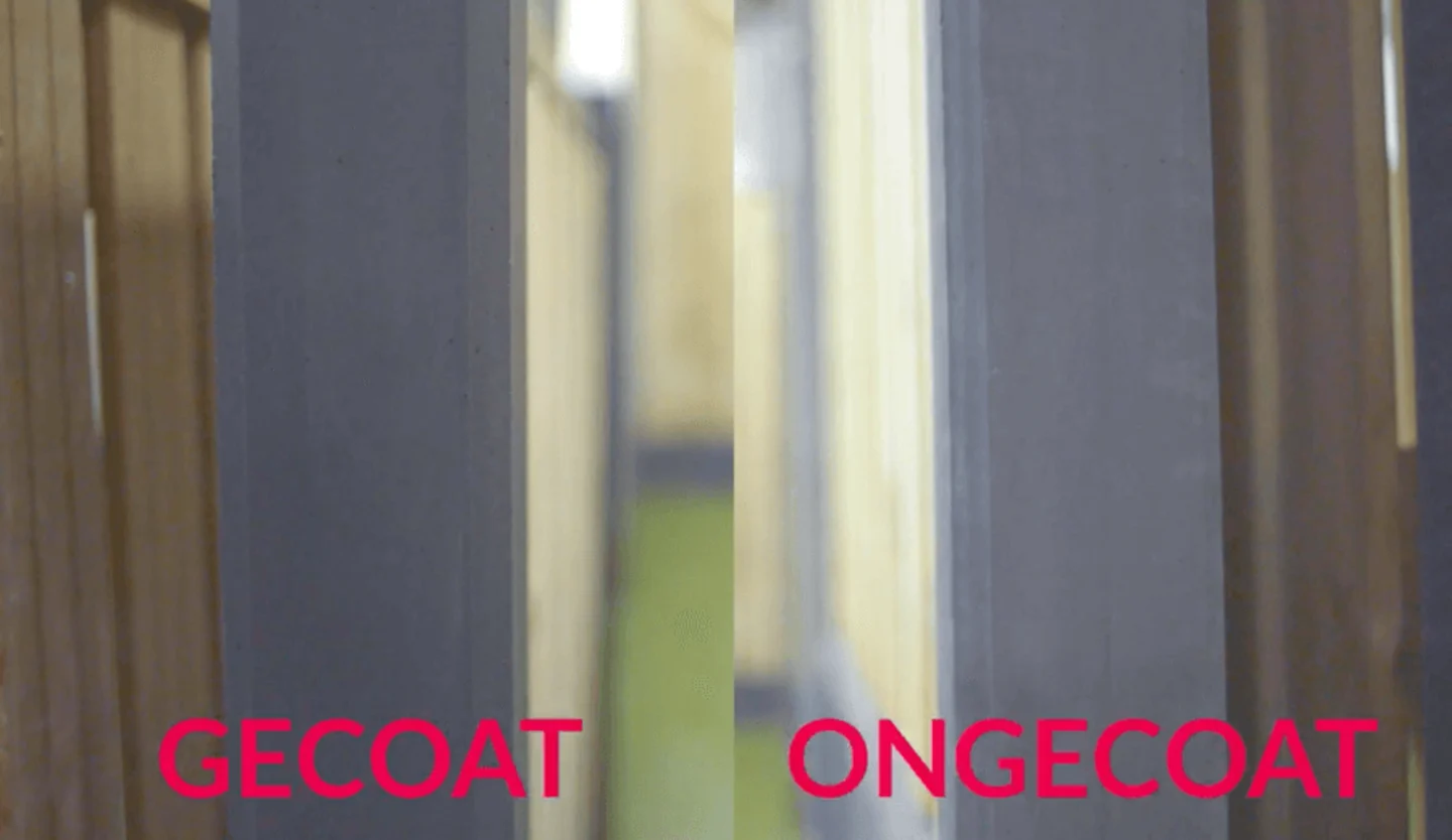 Verschil gecoate ongecoate betonpalen