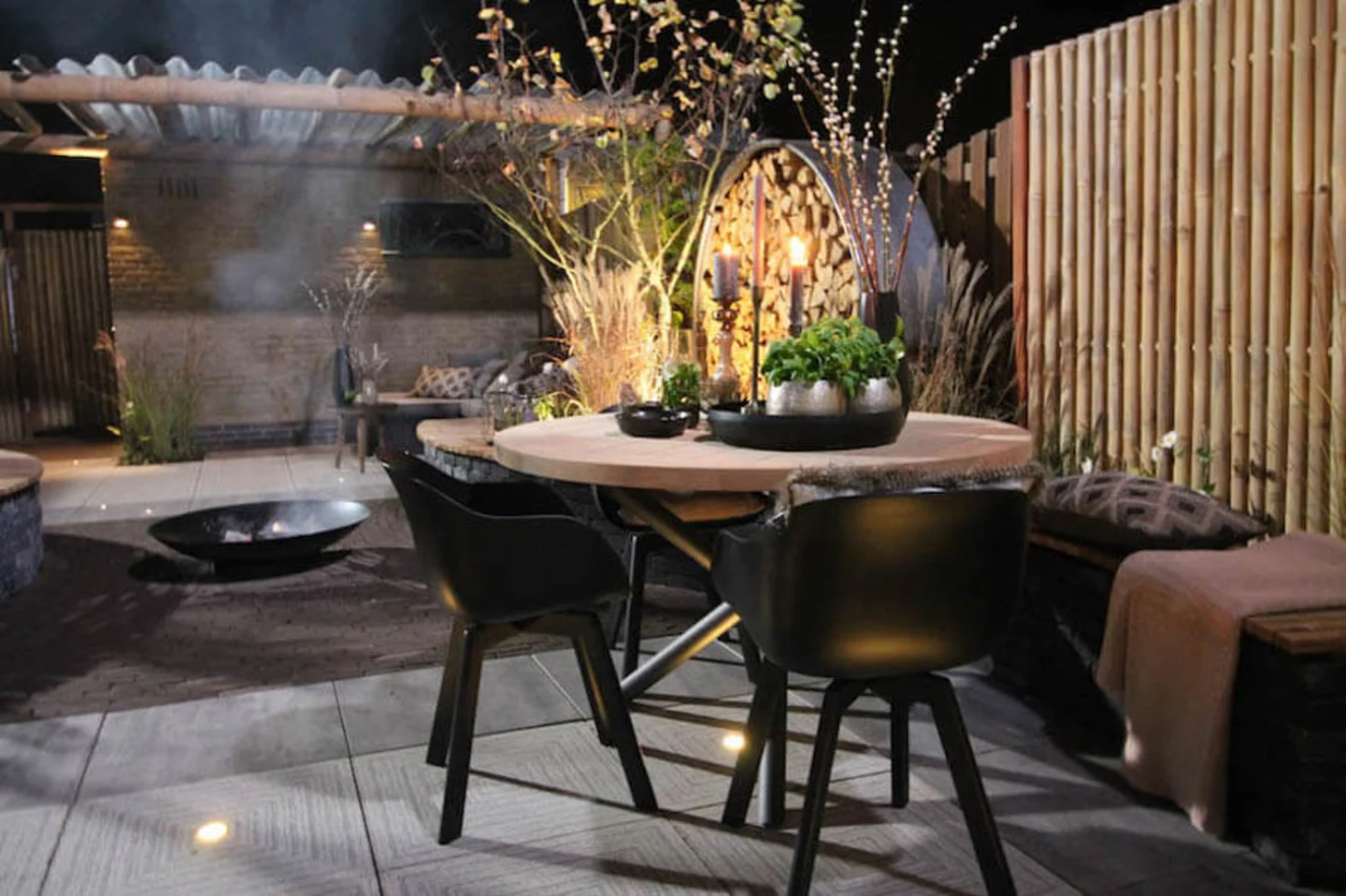 onderhoudsvrije tuin keramische tuintegels