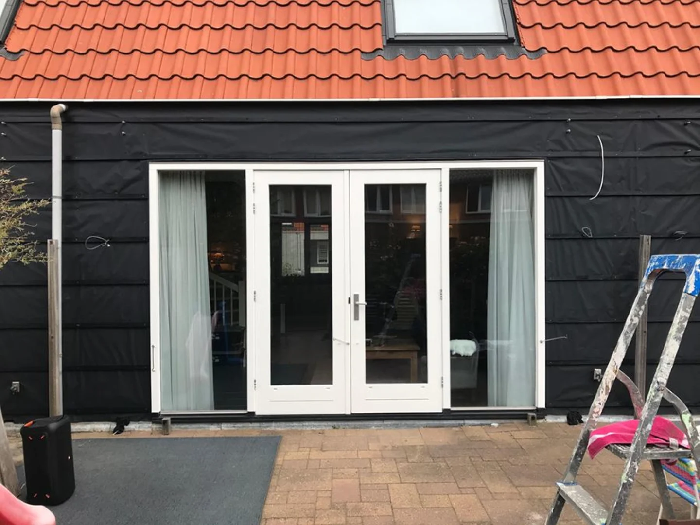 UV werende Folie Open gevelbekleding