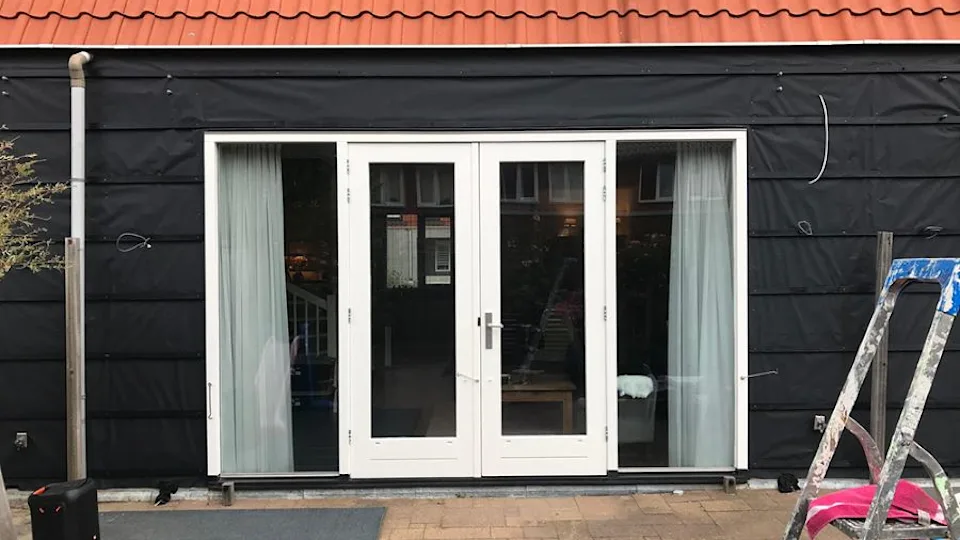 UV werende Folie Open gevelbekleding
