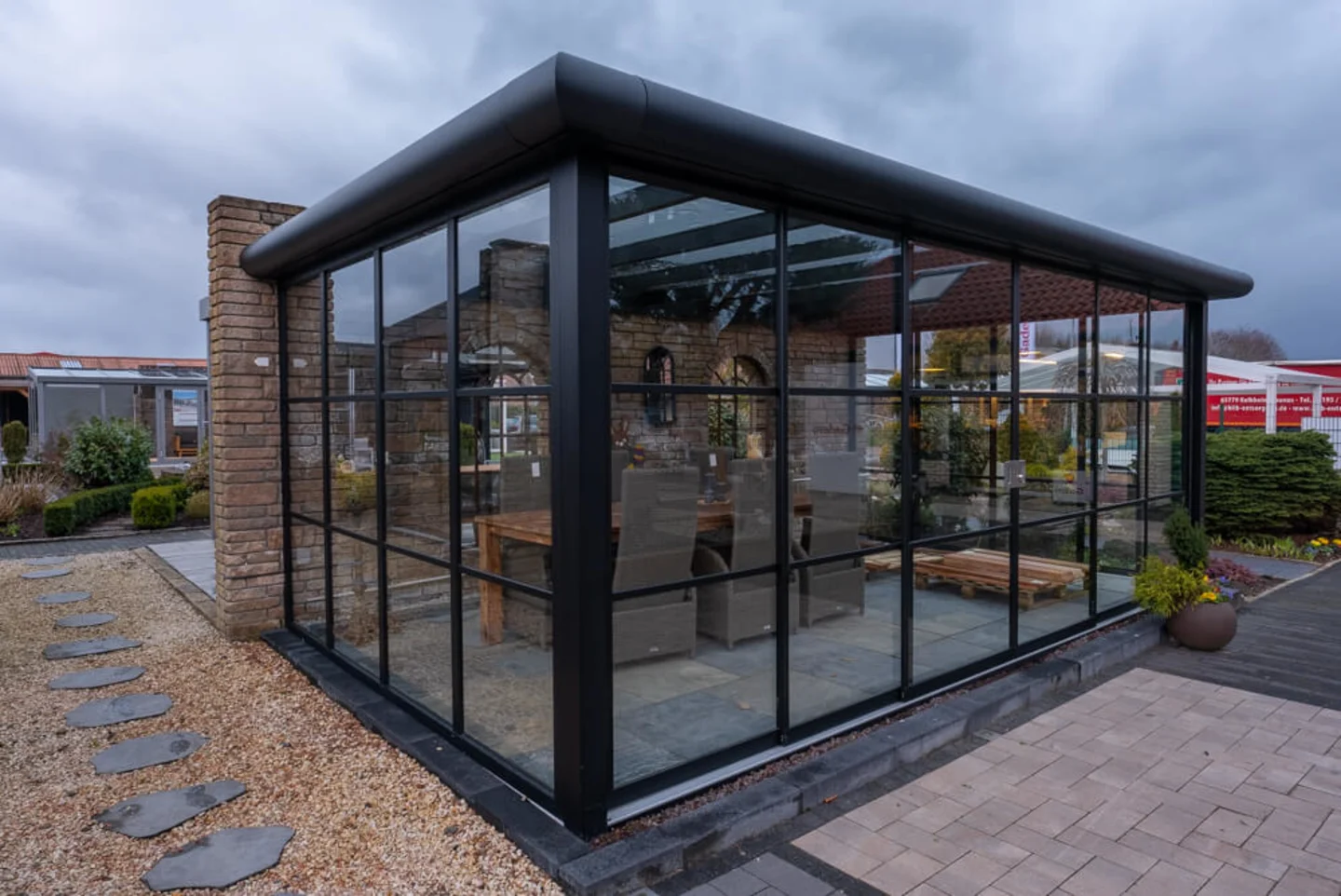 Aluminium Flat Roof Veranda