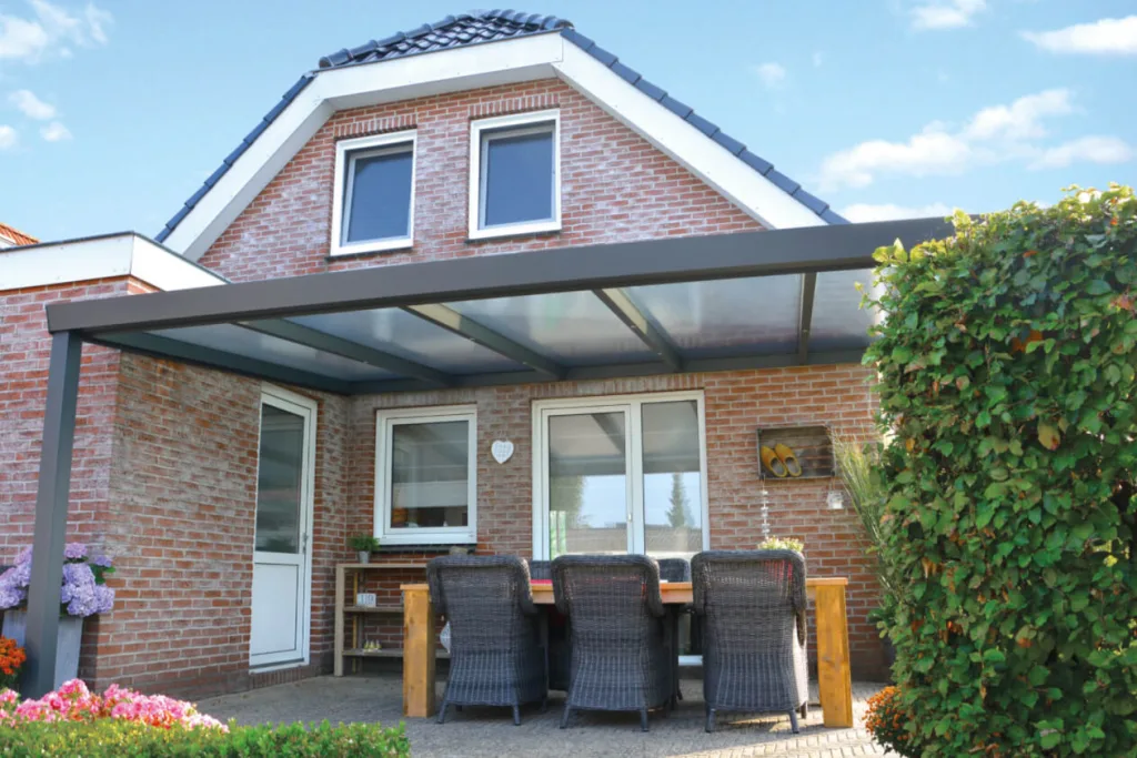 Aluminium veranda