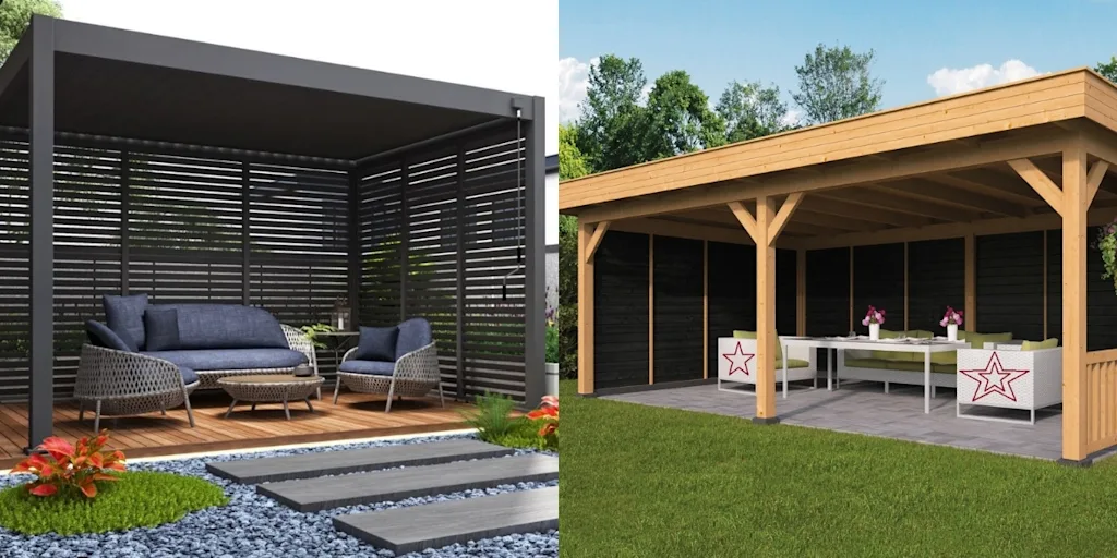 pergola vs gazebo