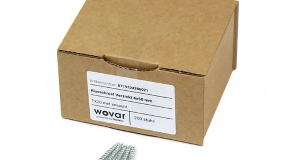 Klusschroef-verzinkt-4x50mm