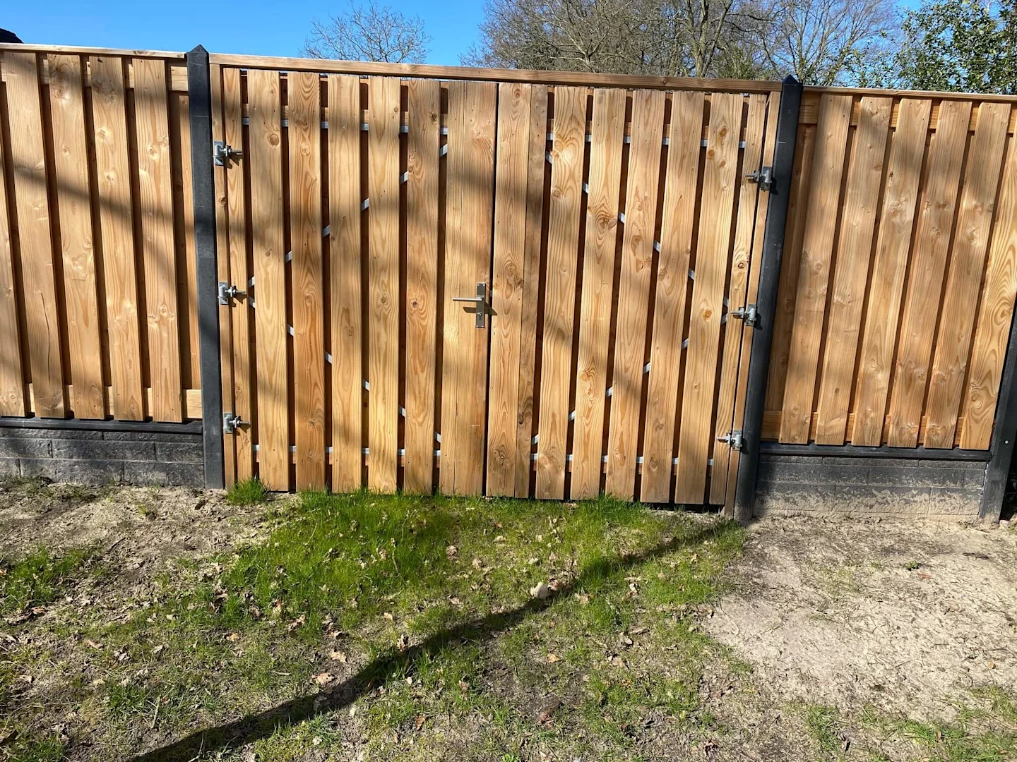 Dubbele schuttingdeur