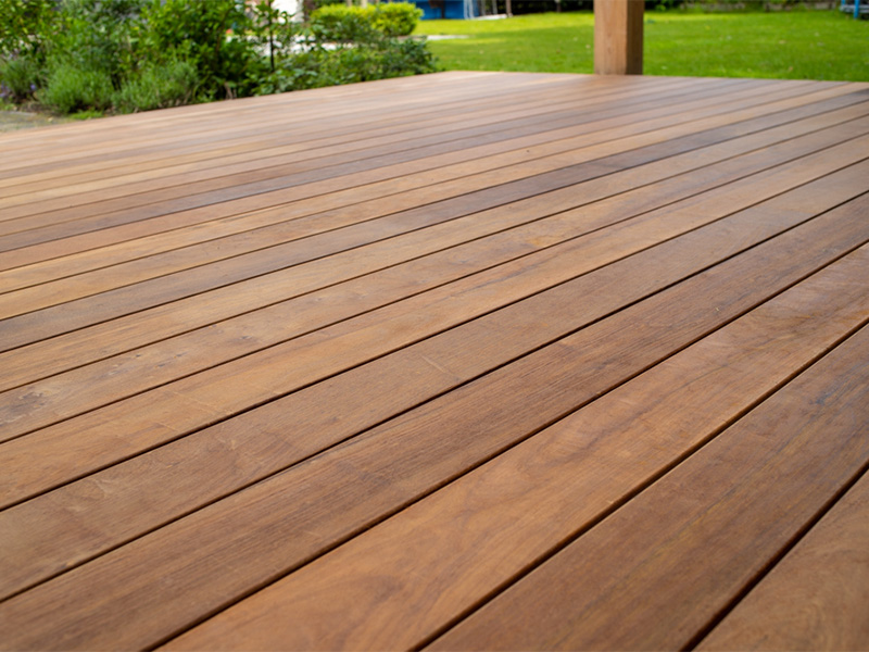 Hardhouten vlonderplanken