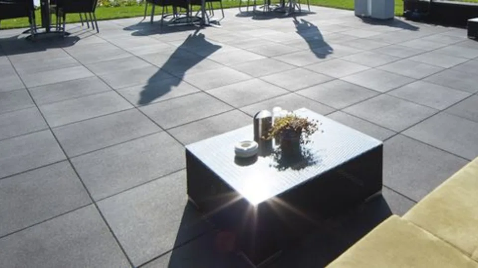 Luxe terrastegels zwart