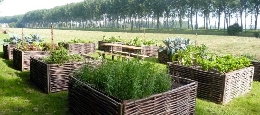 moestuinbak hazelaar