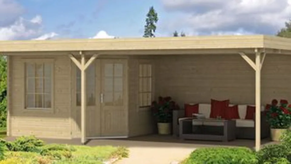 Overkapping circa 7 meter breed