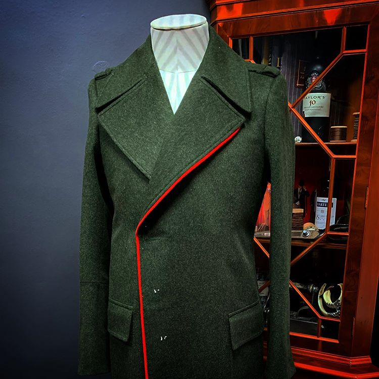 bespoke overcoat price