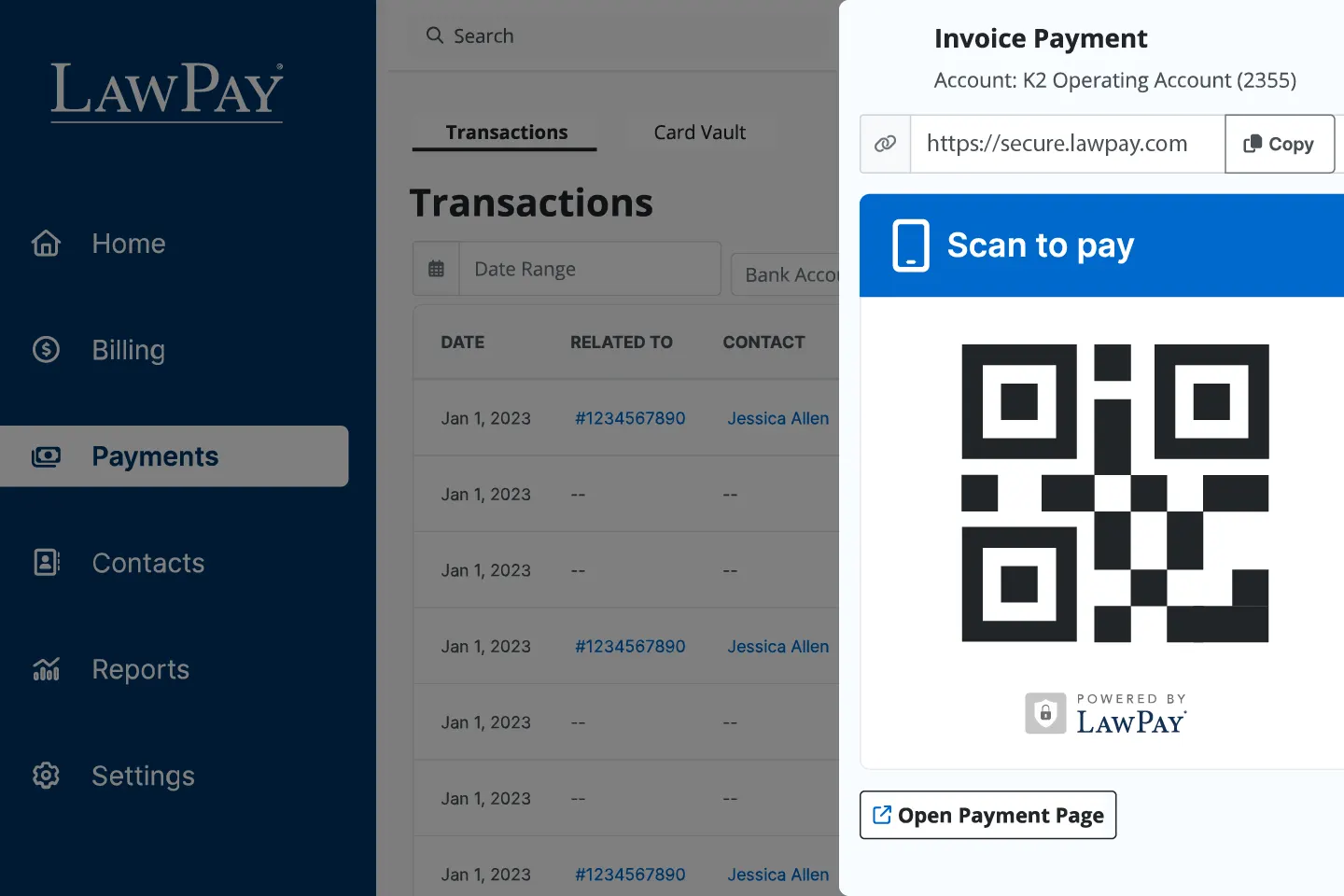 Creating a QR Code for easy payments