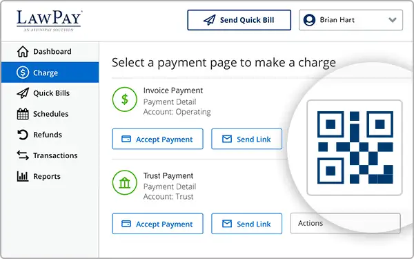 QR Code Payment Screen