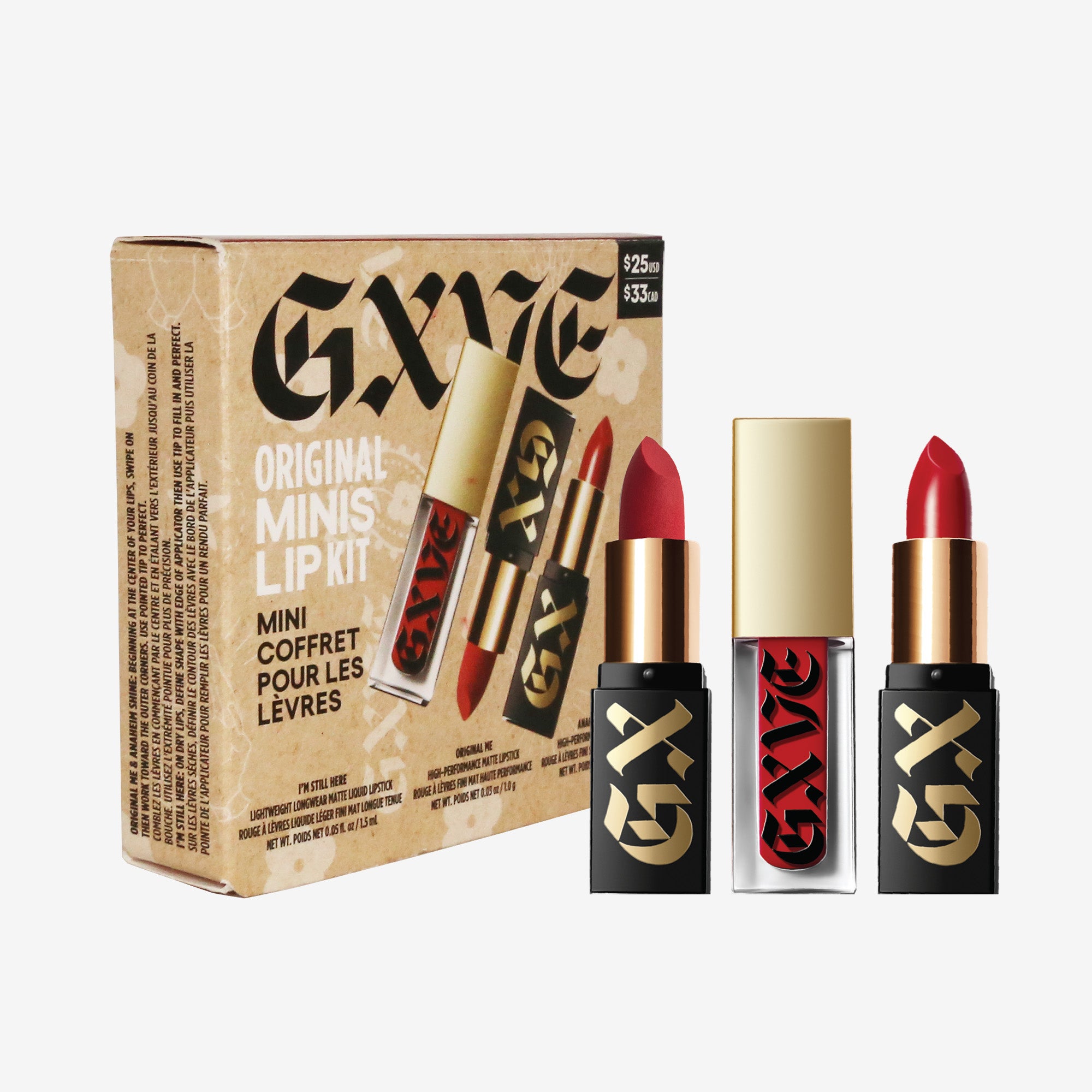 Original Minis Lip Set GXVE Beauty