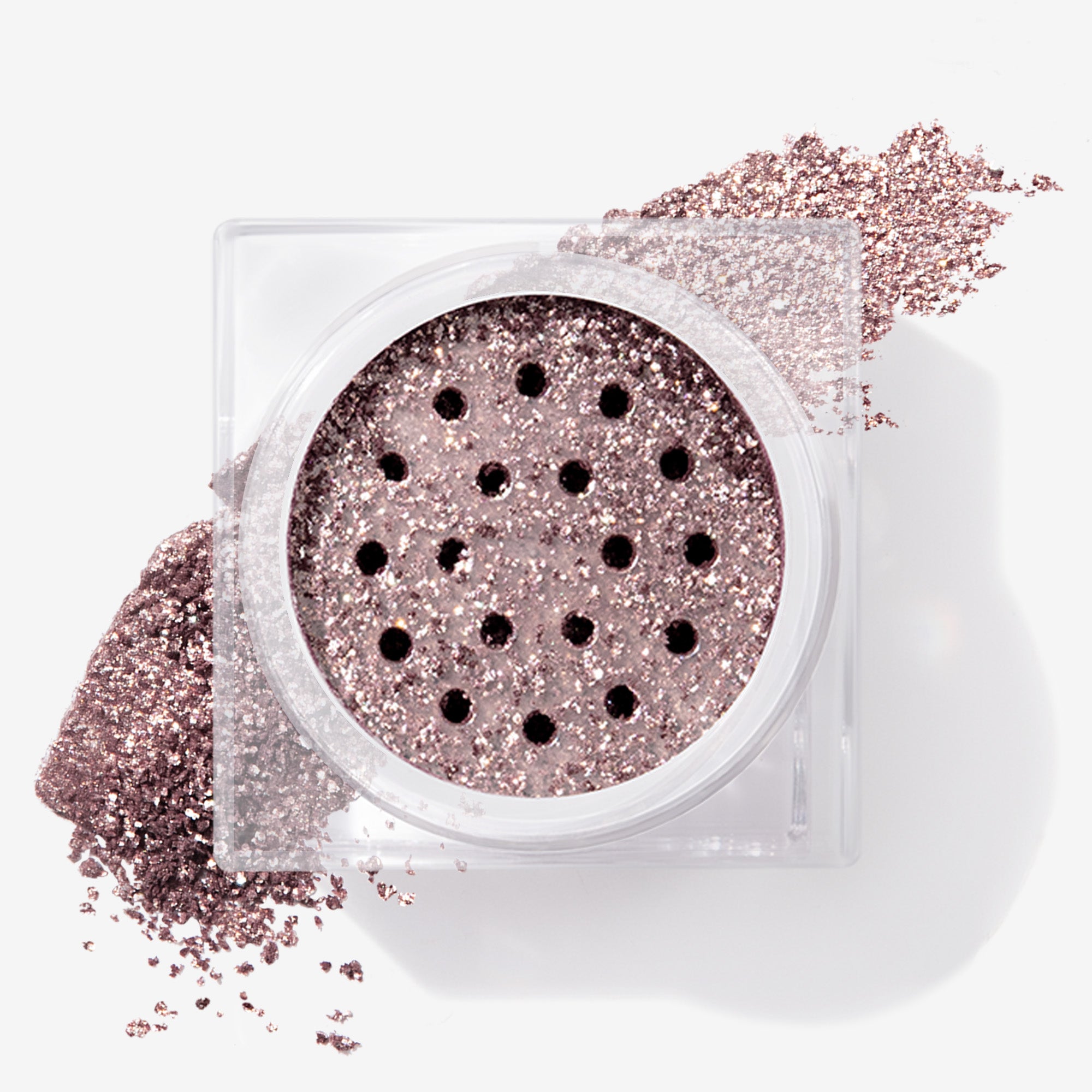 Sparkly Loose Powder EyeShadow, Fashion Cosmetics Makeup Glitter Gold and  Silver Eye Shadow Pigment for Women (Silver)