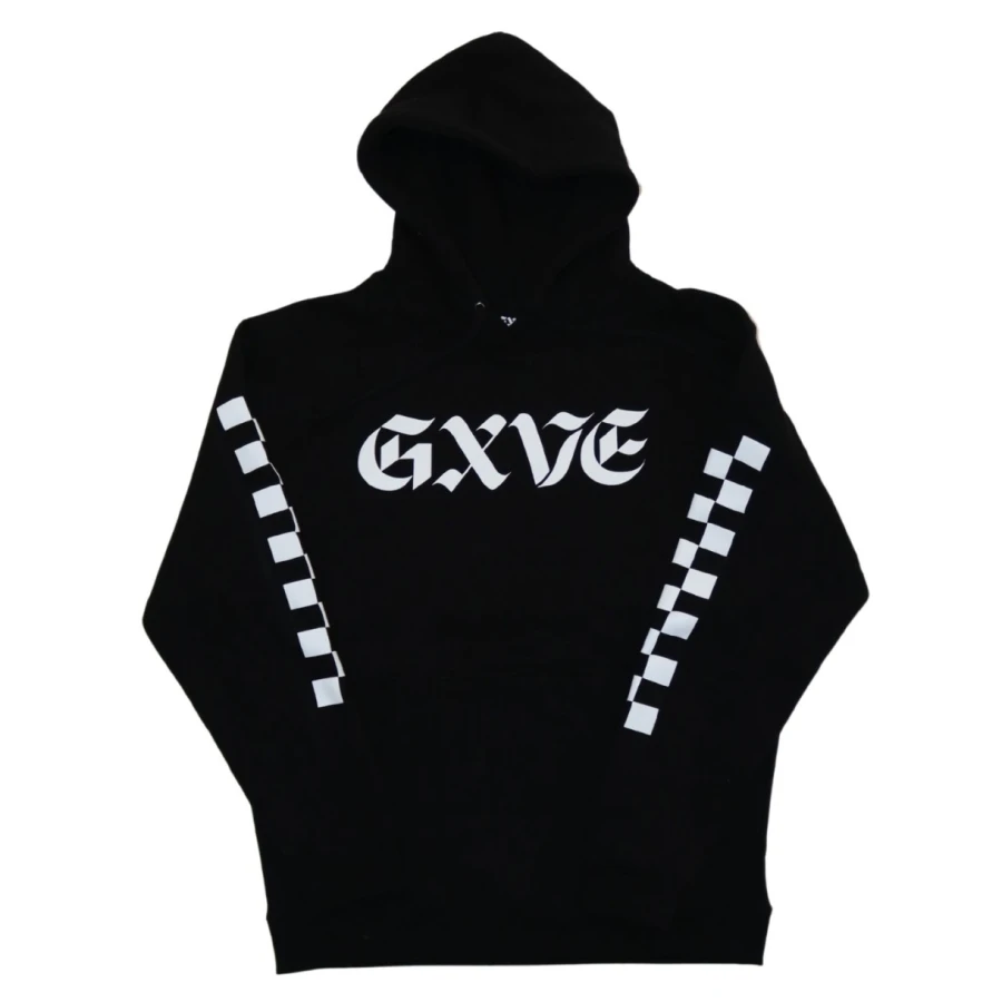 Black GXVE Hoodie Sweatshirt