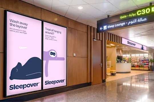 Sleepover DOH North Node sleeping pods