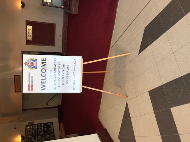 Crisis Negotiators Course hosted by the Brantford Police Service, June 2021.