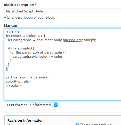 Script Block