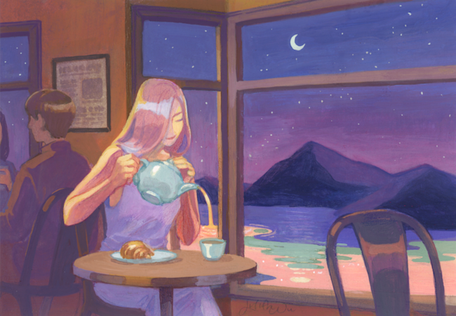 Dawn arrives