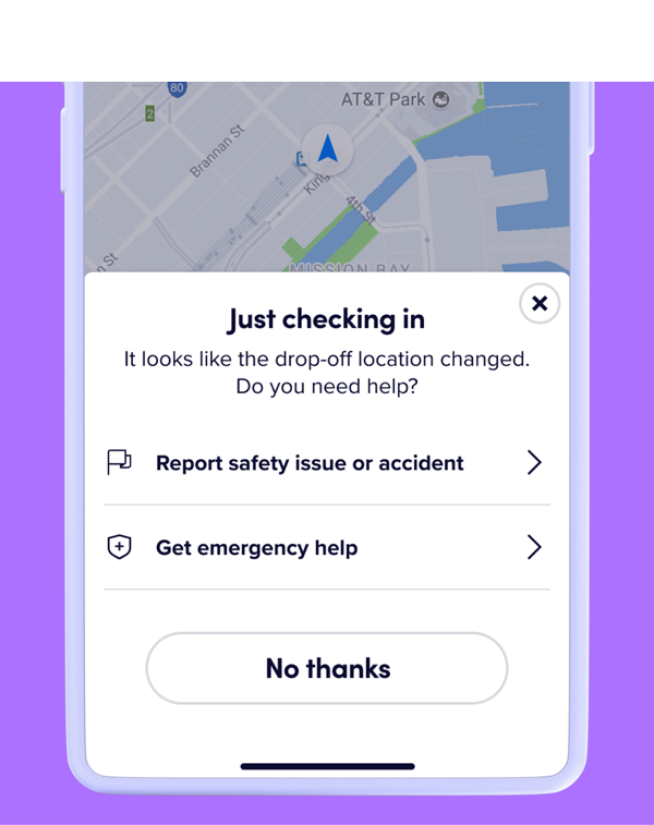 safety support screen