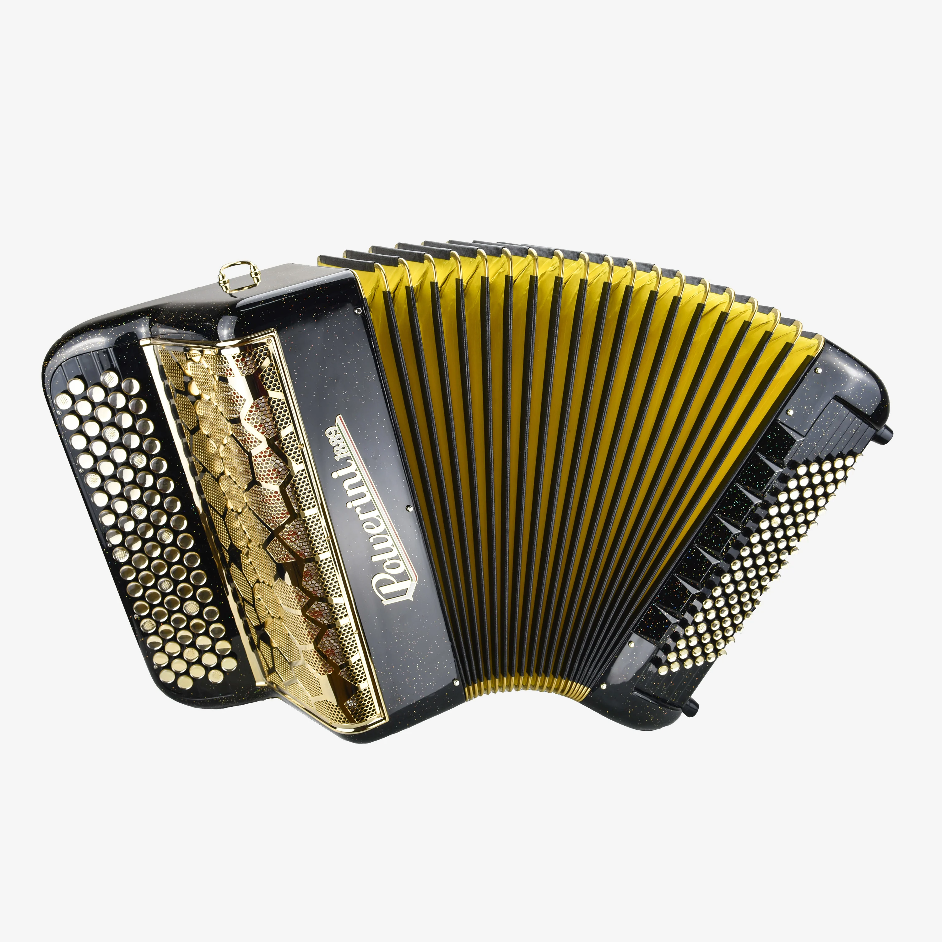 BC96 button accordion black