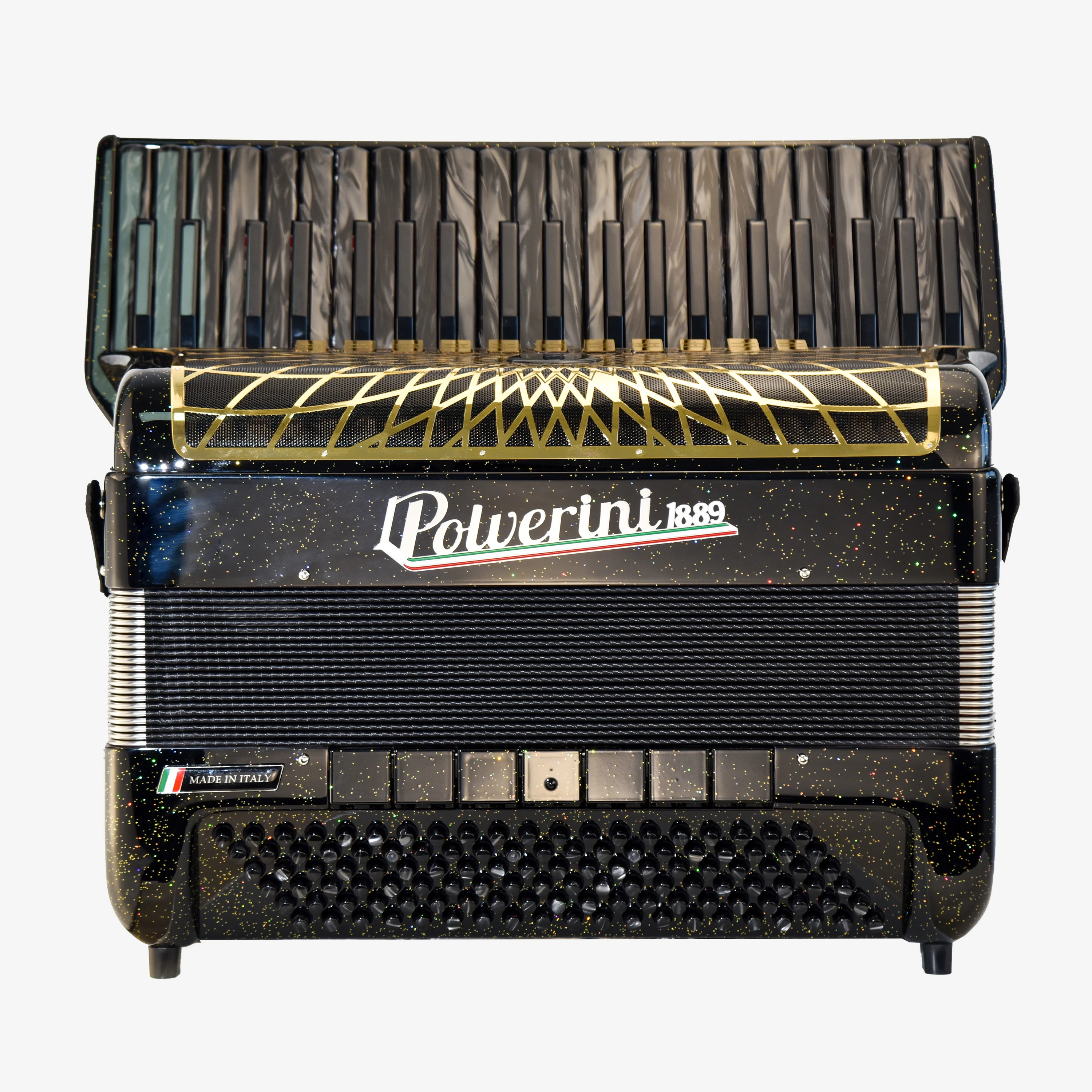 Mini120S Piano Accordion Black Keys