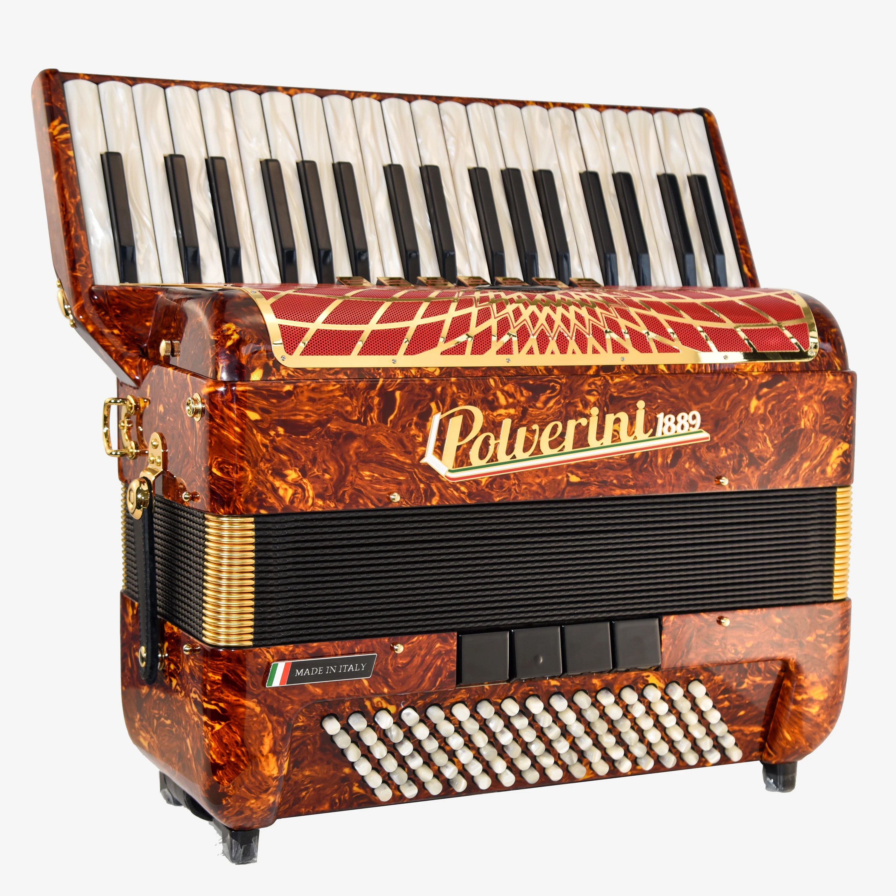 mini96s accordion red color