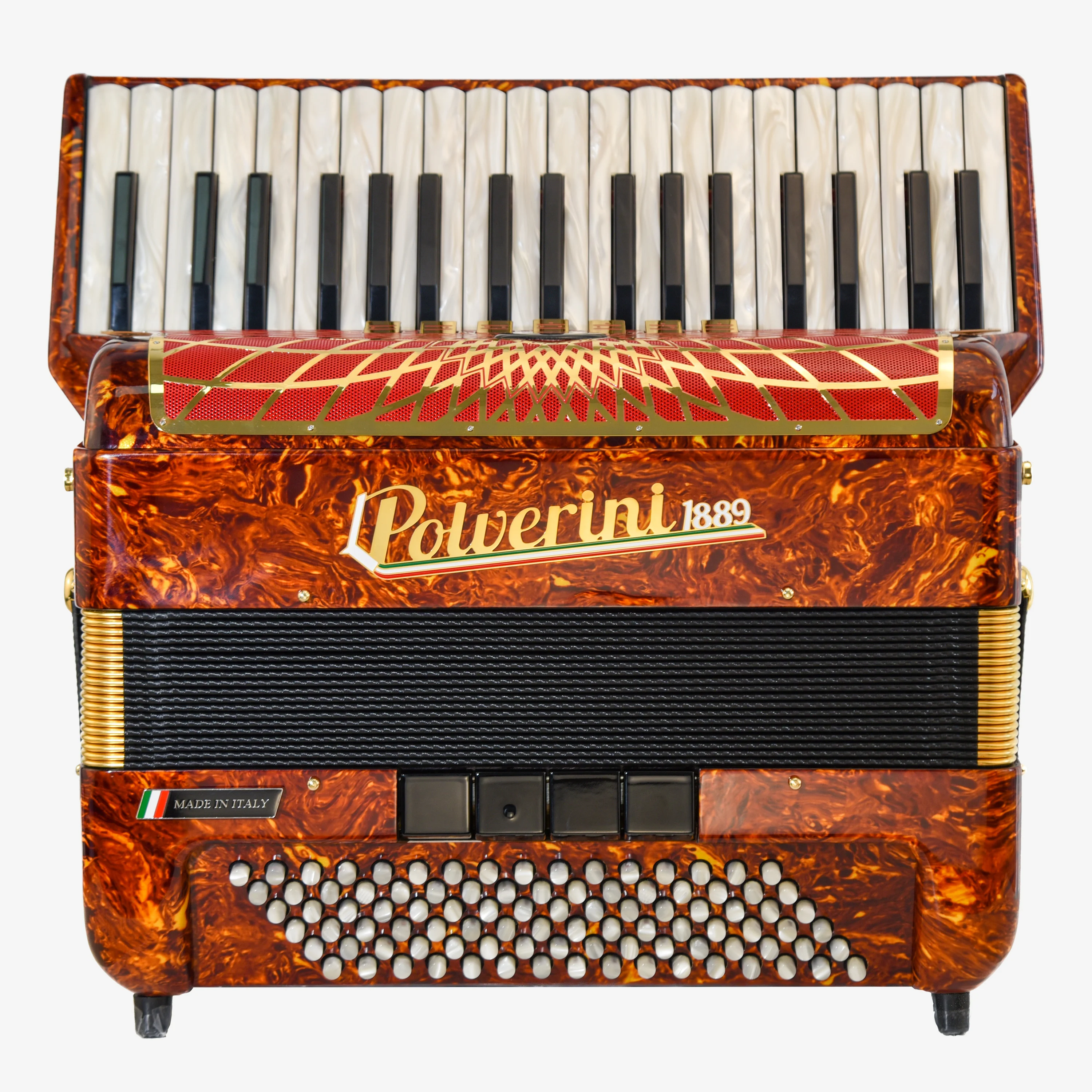 mini96s accordion red color