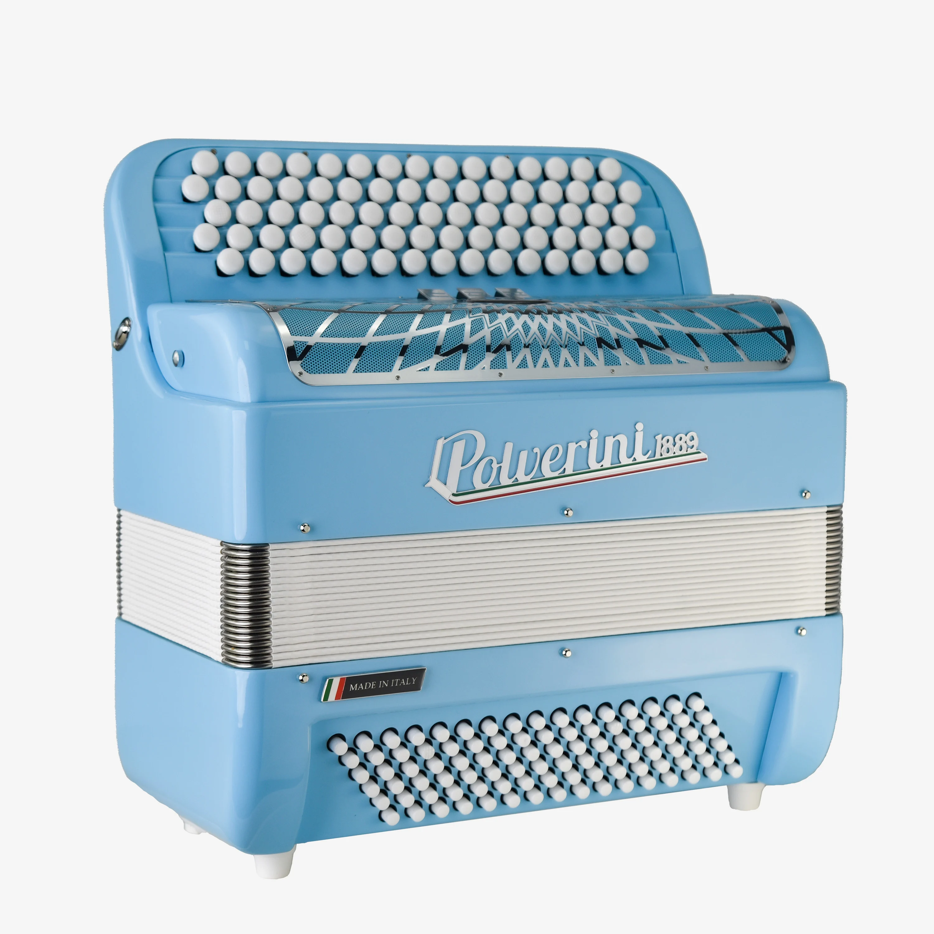 B96M Button Accordion Ice