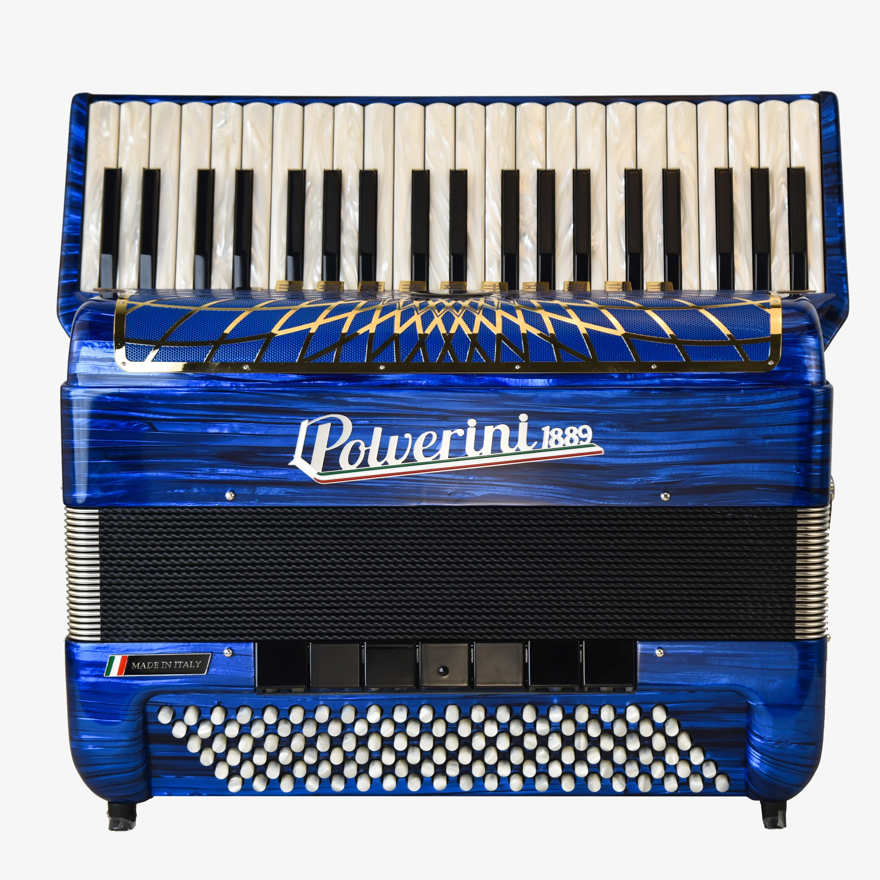 Mini 120S accordion ocean - front view